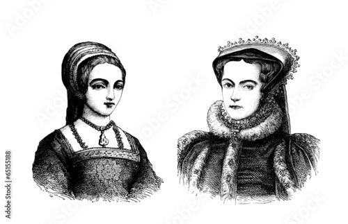 2 Queens - Reines - 16th century