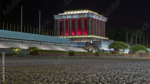 Ho Chi Minh Mausoleum in Hanoi.