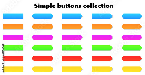 simple buttons