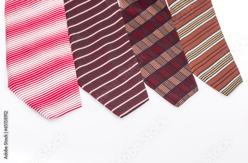 colorful ties