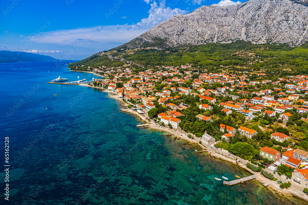 Fototapeta premium Orebic town in Croatia