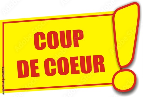 étiquette coup de coeur