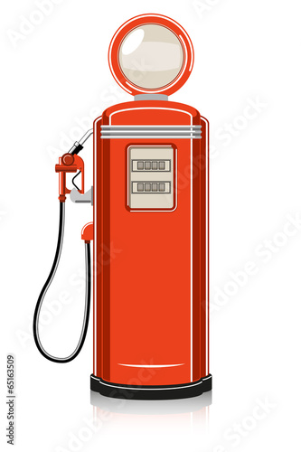 Retro Gas Pump