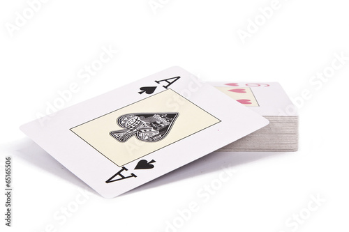 poker card games, entertainment and table objects photo