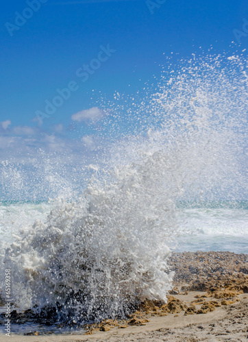 Blowing rocks
