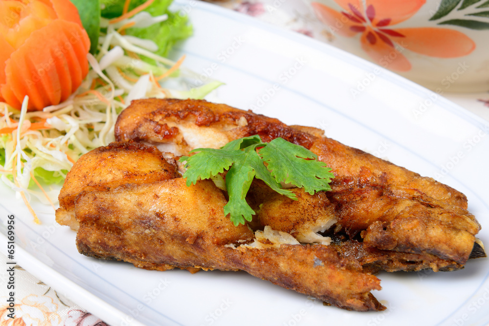 Crisp fried fish Crisp fried fish