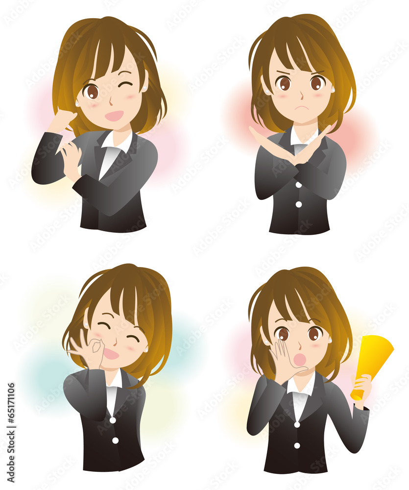 女性の表情