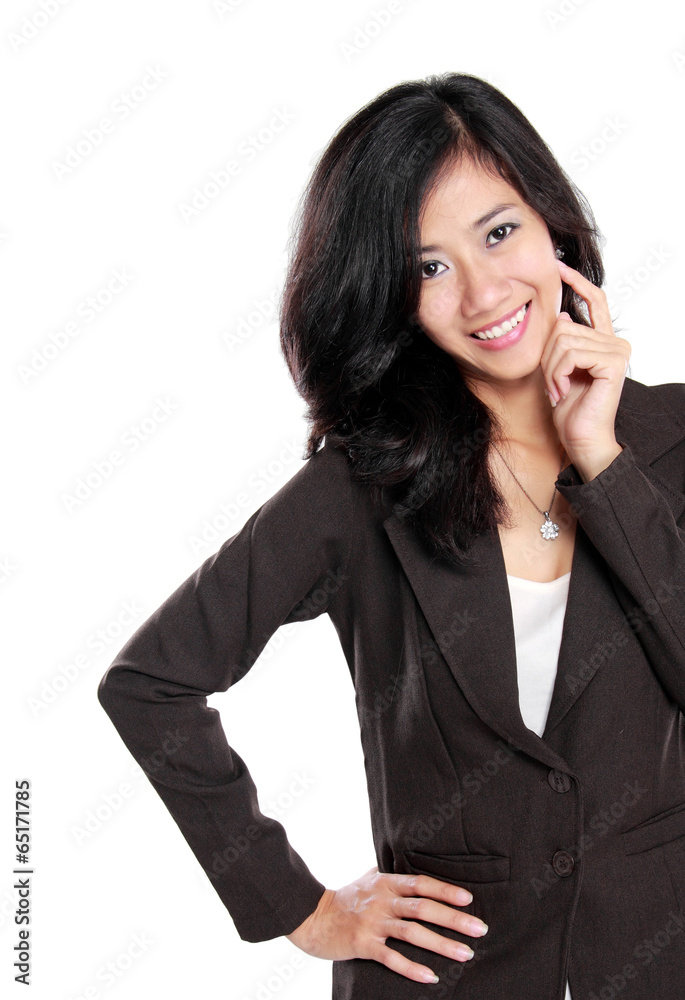 beautiful young business woman beautiful young business woman