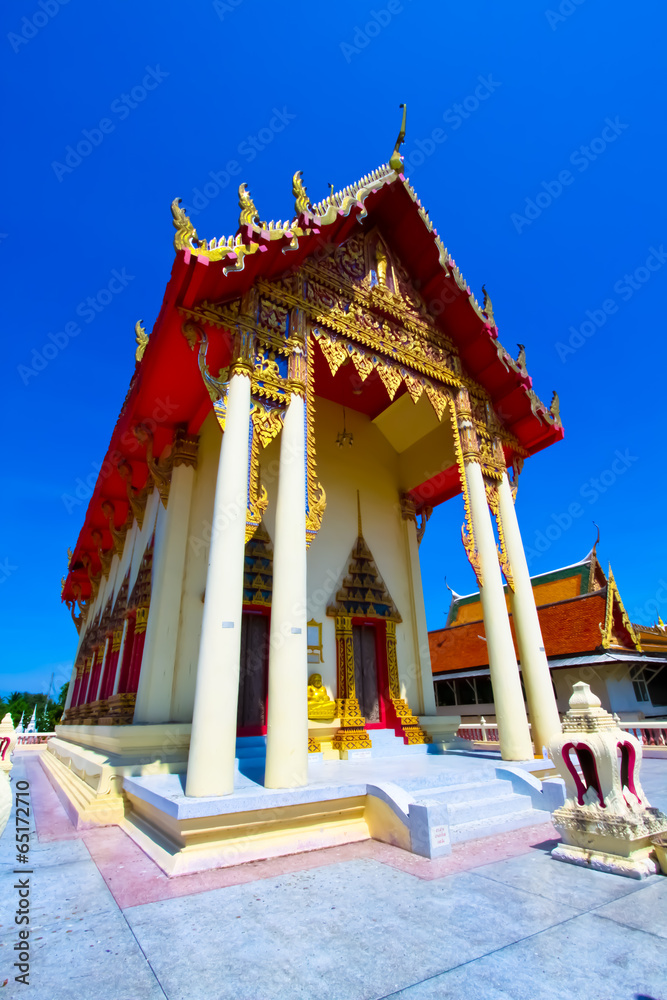 Naklejka premium temple in thailand