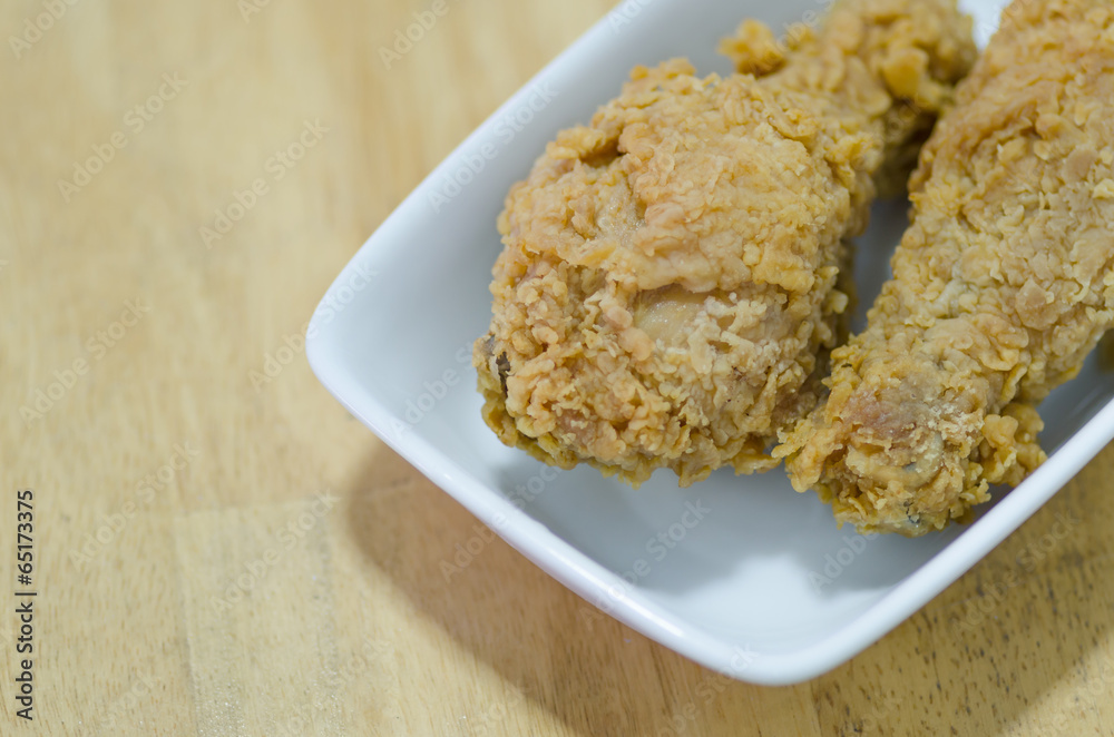 plate of fried chiken plate of fried chiken
