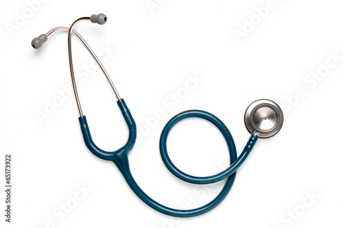 Stethoscope with isolated background