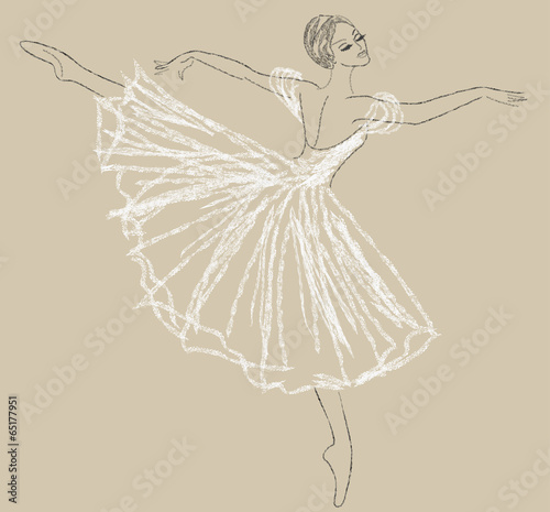 dancing ballerina