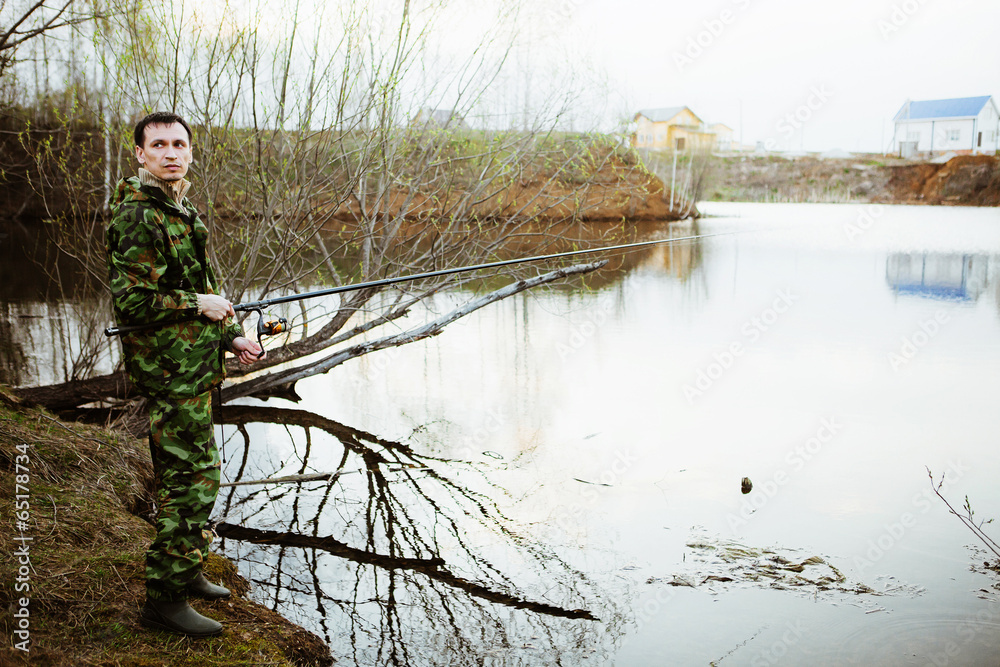 Obraz premium Fisherman.