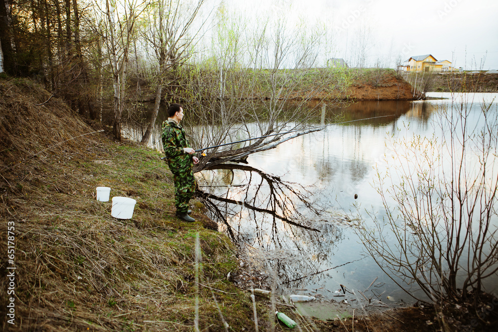 Obraz premium Fisherman.