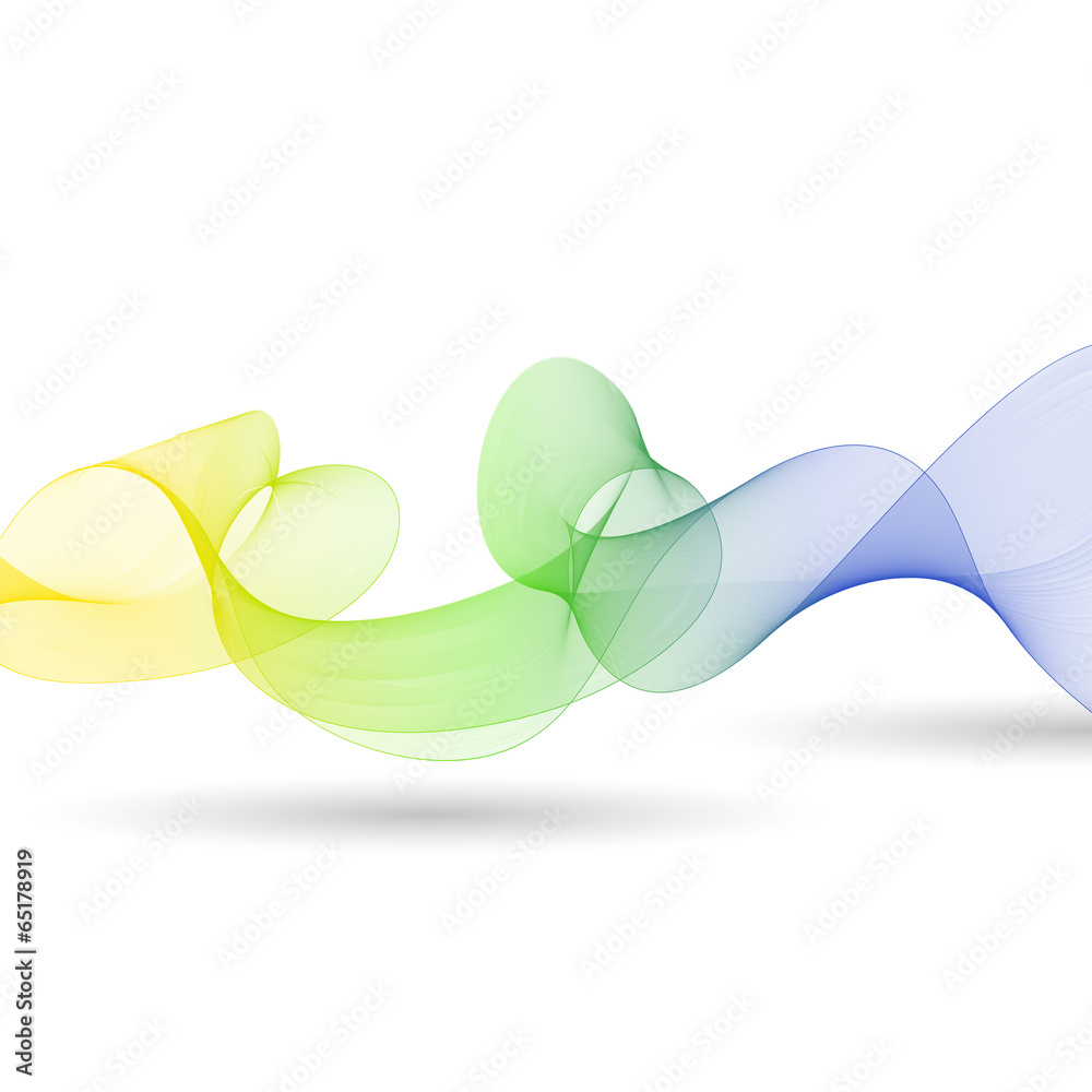 Obraz premium Brazil smoke background