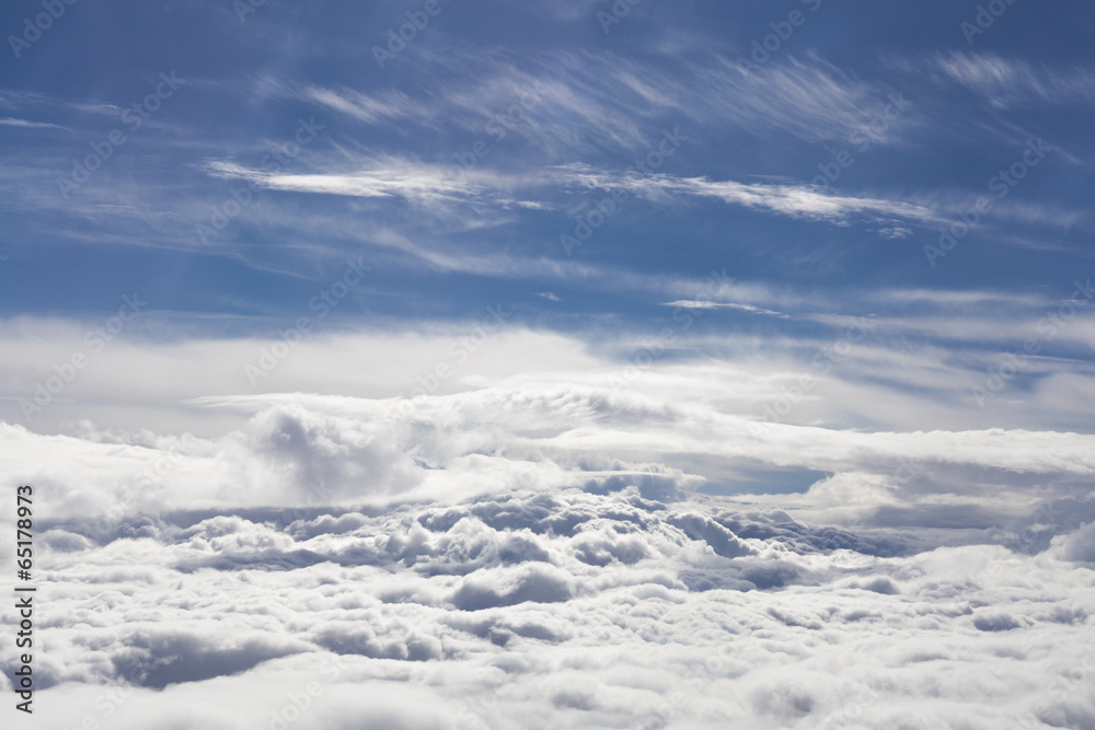 Flight Over Clouds