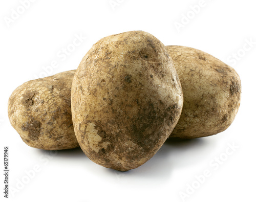 Fresh Potatoes - isolated