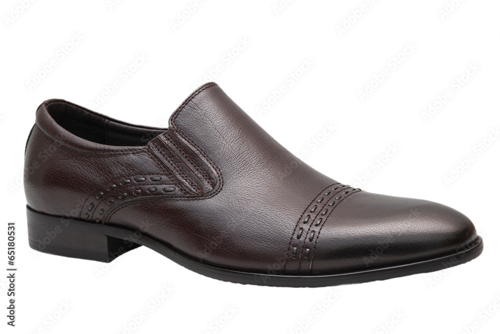 men's shoes in brown