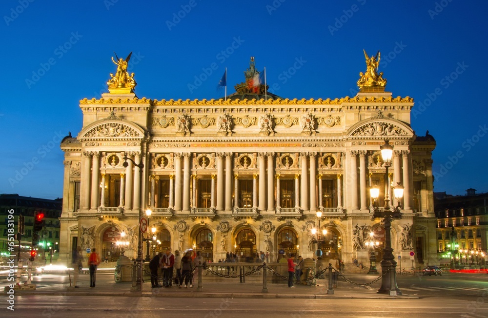 Opéra Garnier à Paris en France