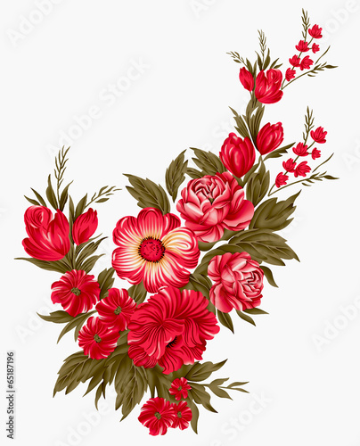 Fototapeta Naklejka Na Ścianę i Meble -  Floral bunch