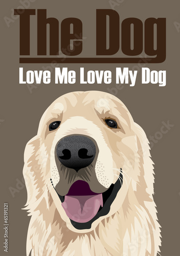 The Dog - Love Me Love My Dog (Golden retriever02)