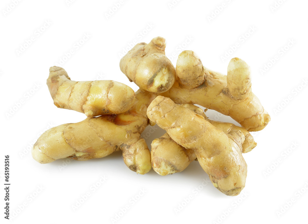 white turmeric isolated on white background white turmeric isolated on white background