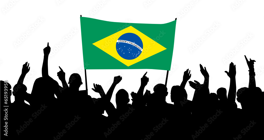 Naklejka premium Brasilien