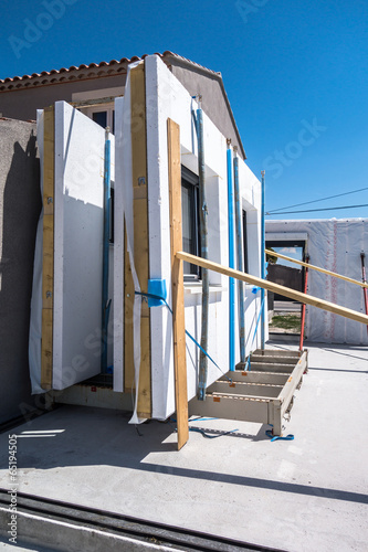 Panneaux construction ossature bois