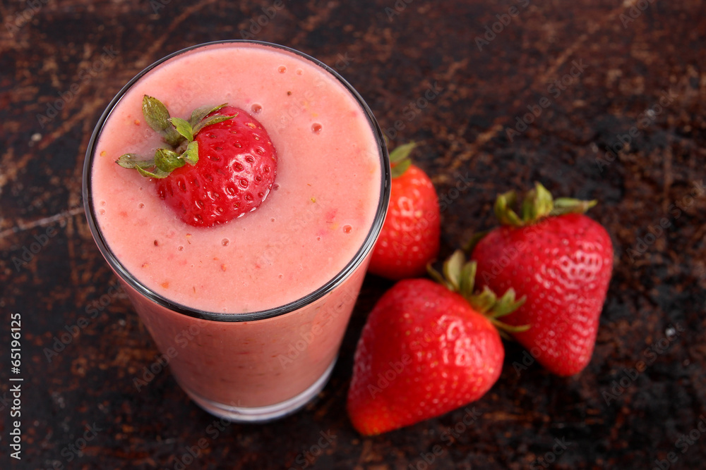 Strawberry smoothie Strawberry smoothie