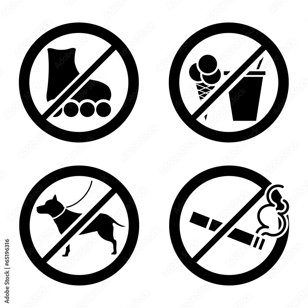 Do not icon Do not icon