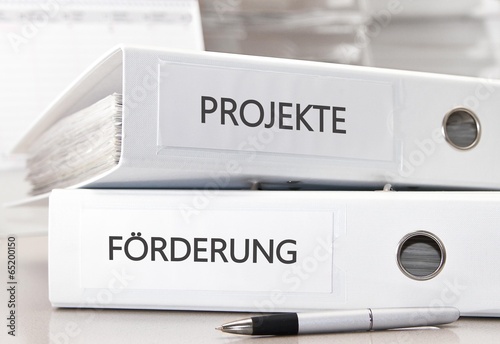 Förderung Projekt Ordner