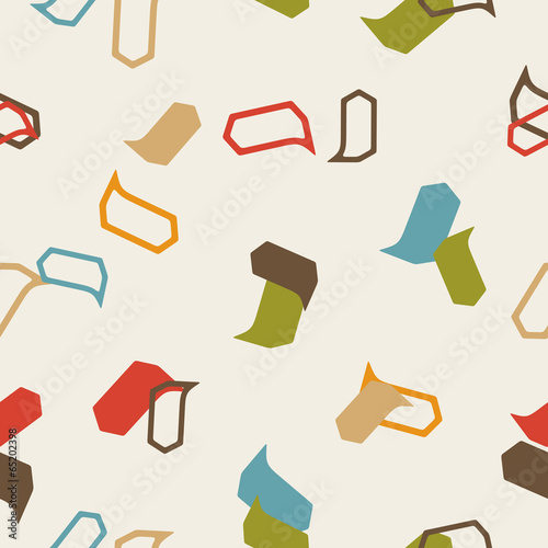 seamless background: bubble