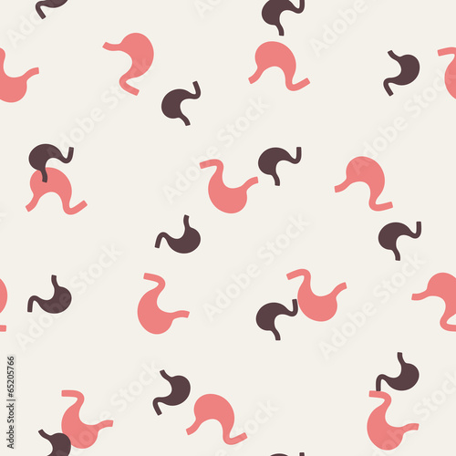seamless background: stomach