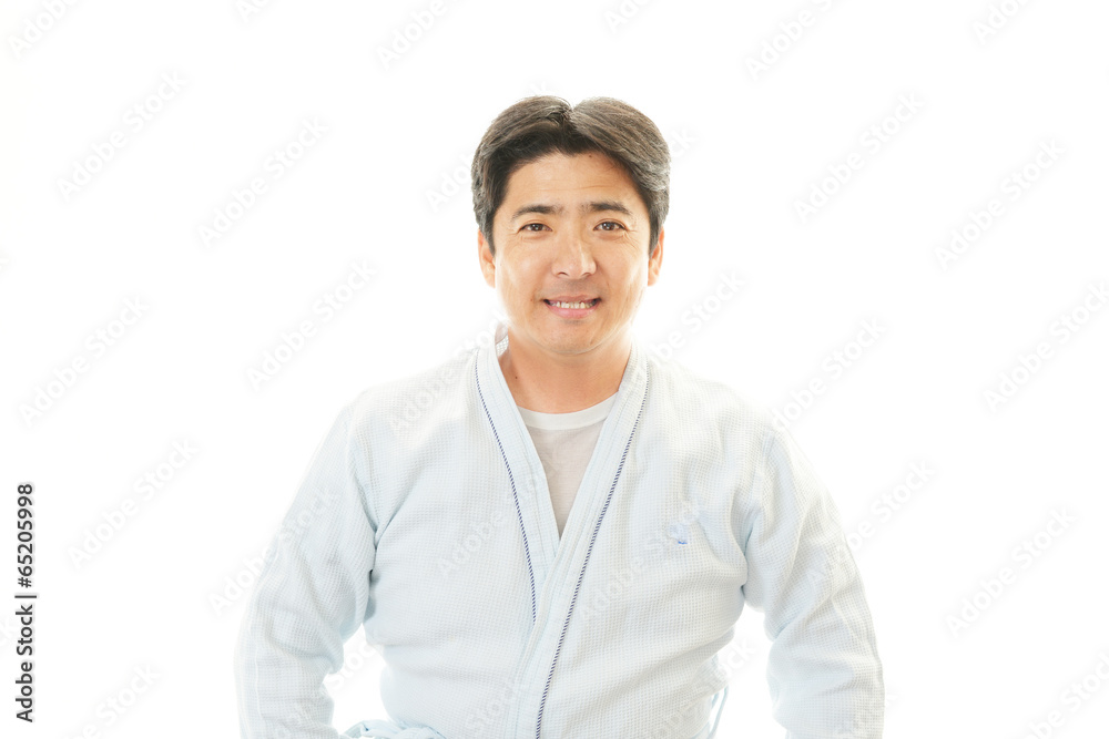 笑顔の男性 笑顔の男性