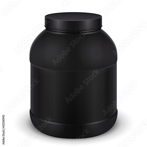 Sport Nutrition, Protein, Gainer, Black, Jar Can Cap Bottle