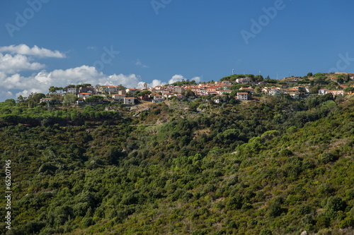 village on the top of the hill