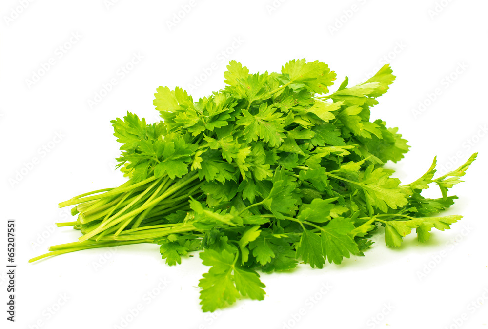 Bunch of ripe parsley Bunch of ripe parsley