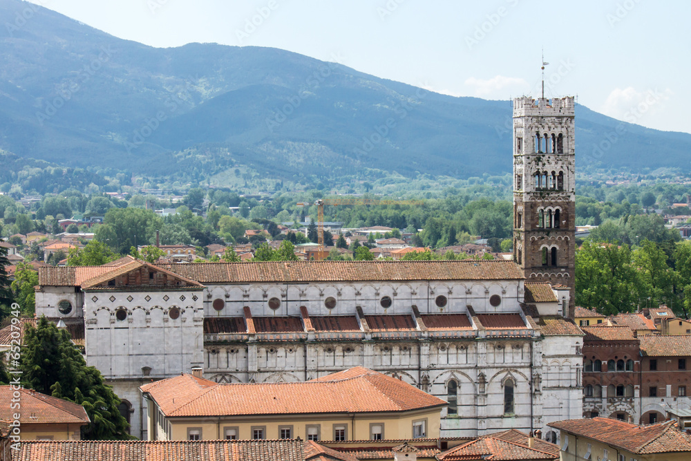 View of Cathedral of Lucca