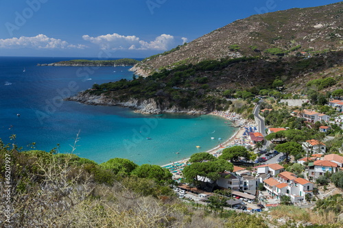 Mediterranean coastline photo