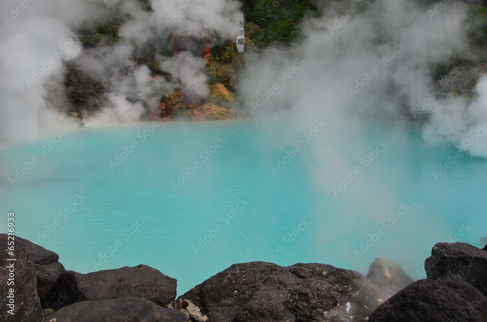 Fototapeta premium Umijigoku in Beppu, Japan