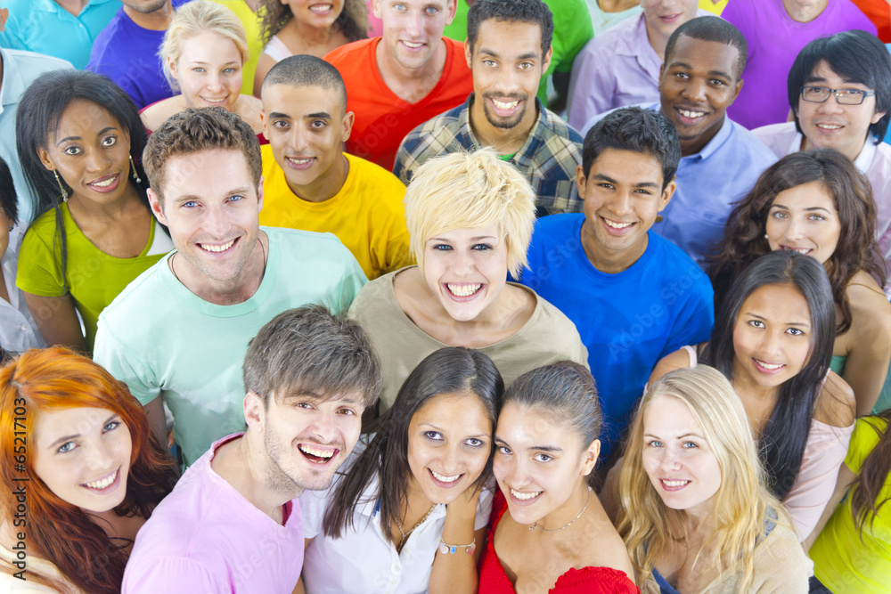 Large Group of Student