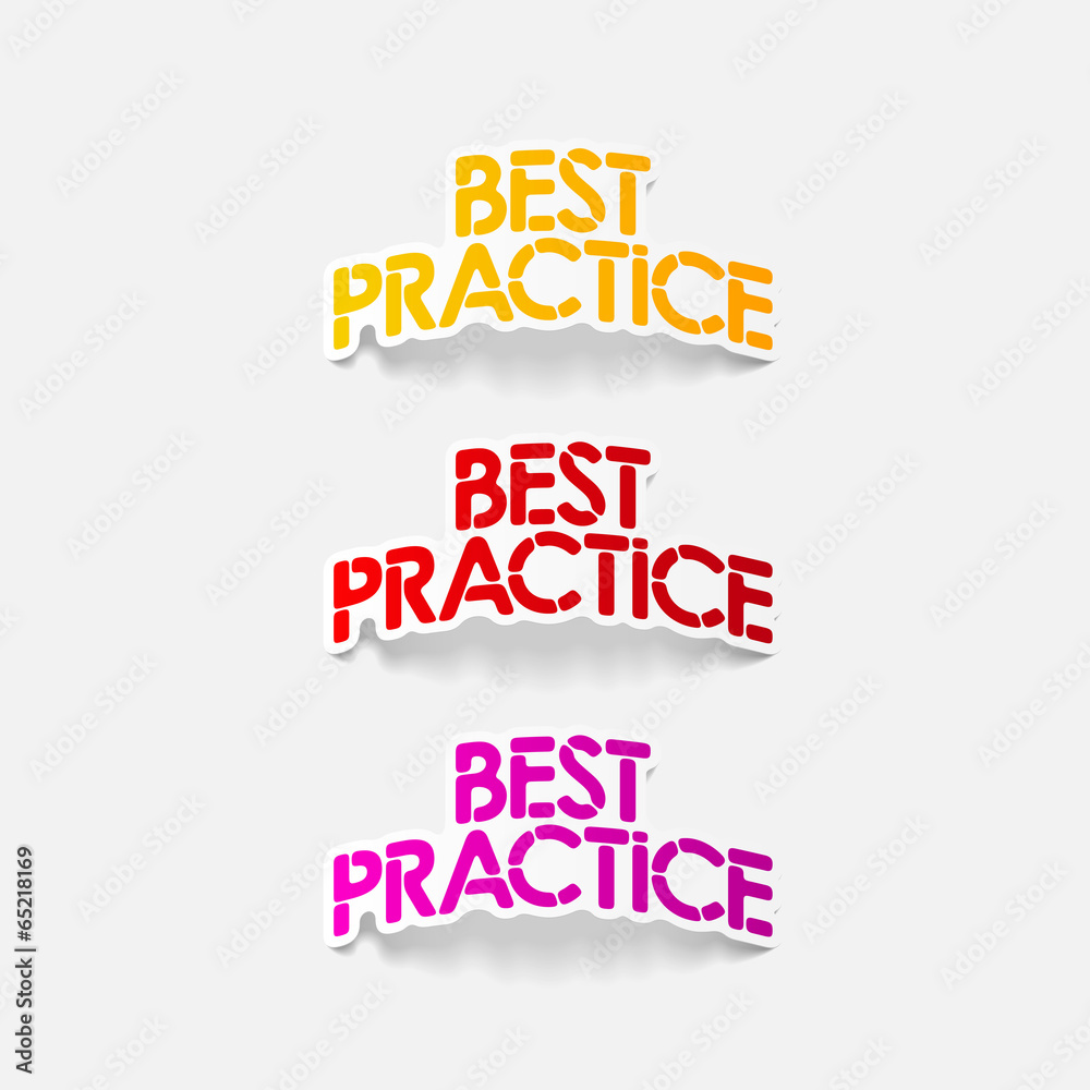 realistic design element: best practice realistic design element: best practice