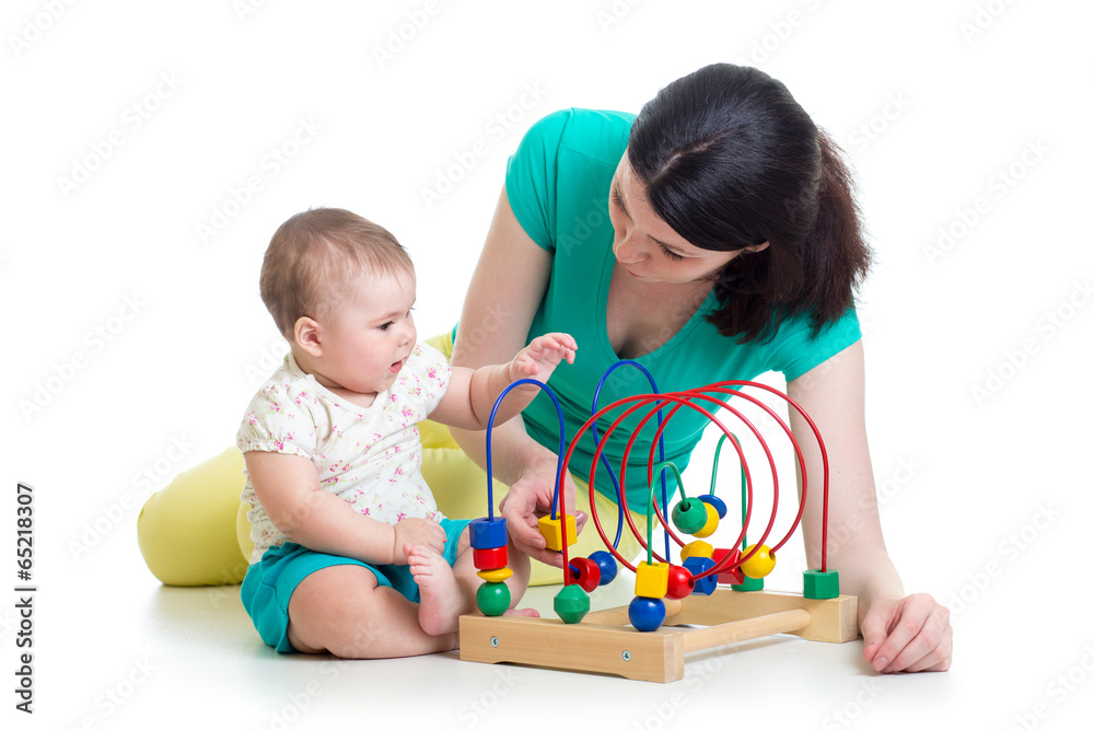 baby and mom play with color educational toy baby and mom play with color educational toy