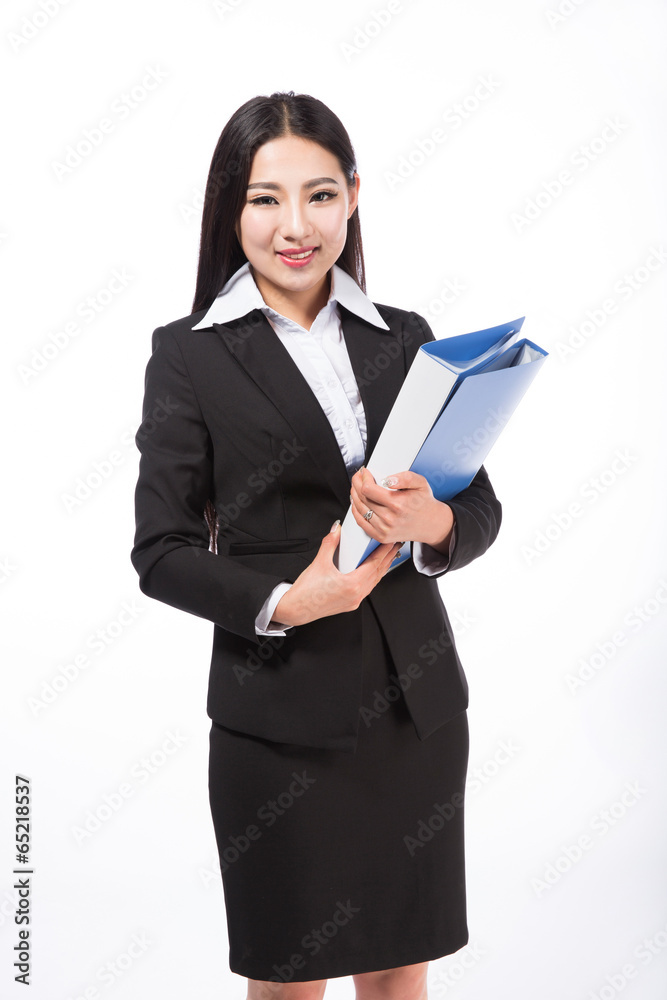 business woman. Isolated over white background business woman. Isolated over white background