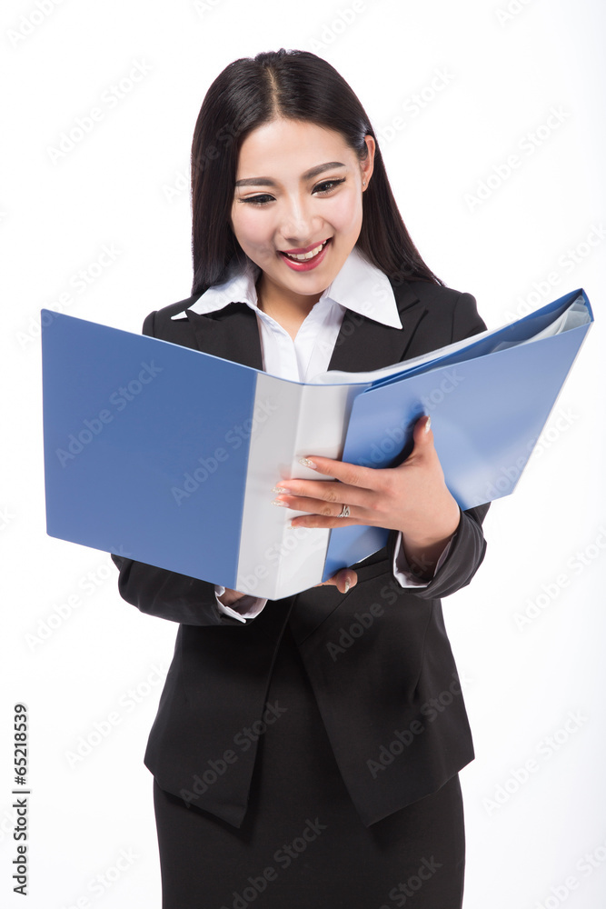 business woman. Isolated over white background business woman. Isolated over white background