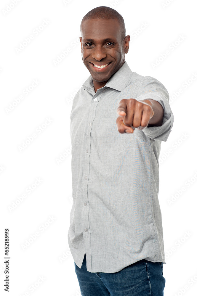 Person Pointing At You