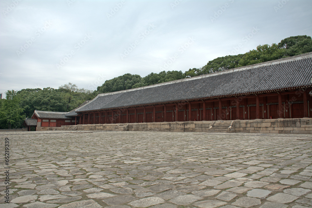 Jongmyo Shrine, Seoul, Korean Republic