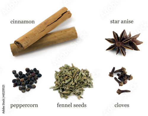 Chinese five Spice Powder Ingredients