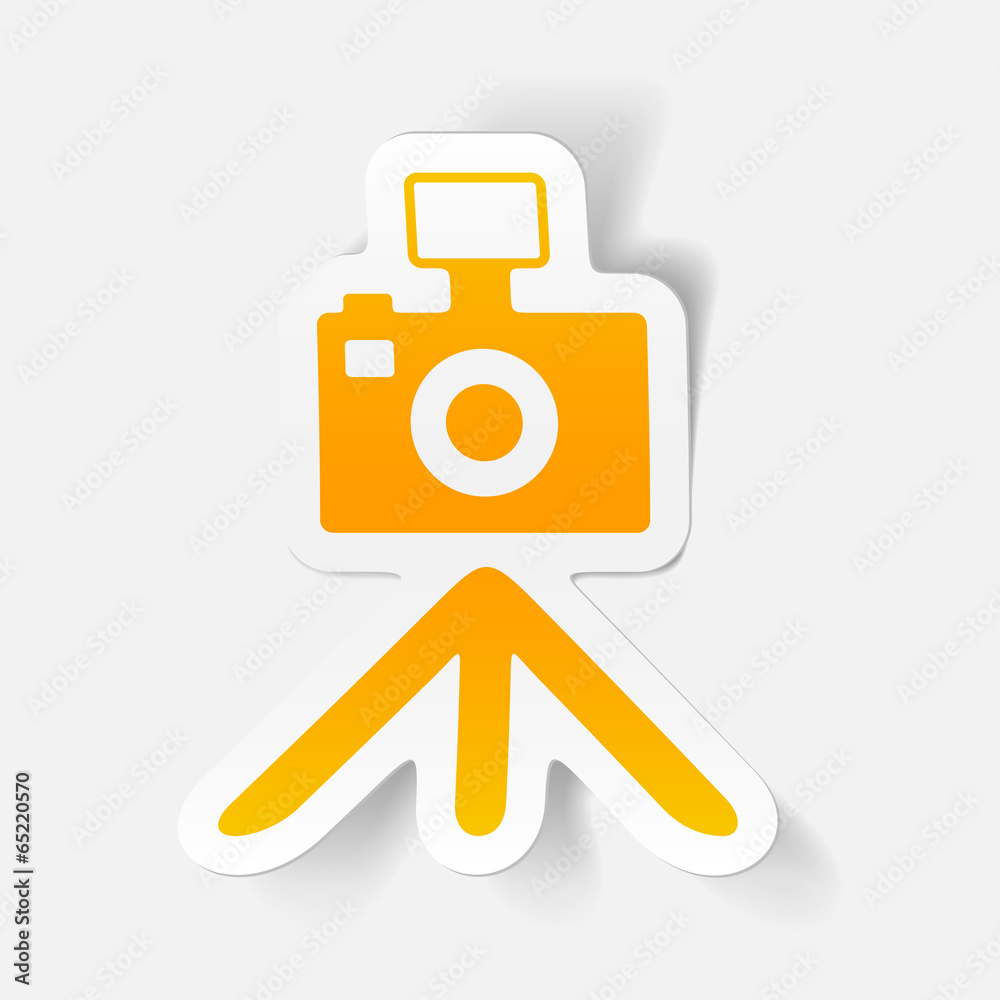 realistic design element: camera realistic design element: camera
