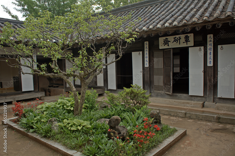 Traditional architecture, Suwon, Korean Republic